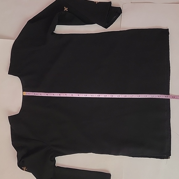 INDIAN EMBROIDERED BLOUSE TOP. SIZE LABEL WAS CUT CHECK THE MEASURES. - Picture 4 of 8